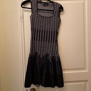 RVN Black and White dress